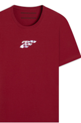 T-Shirt Cracked 2nd Floor Classic Cereja