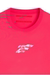 T-Shirt Cracked 2nd Floor Classic Magenta