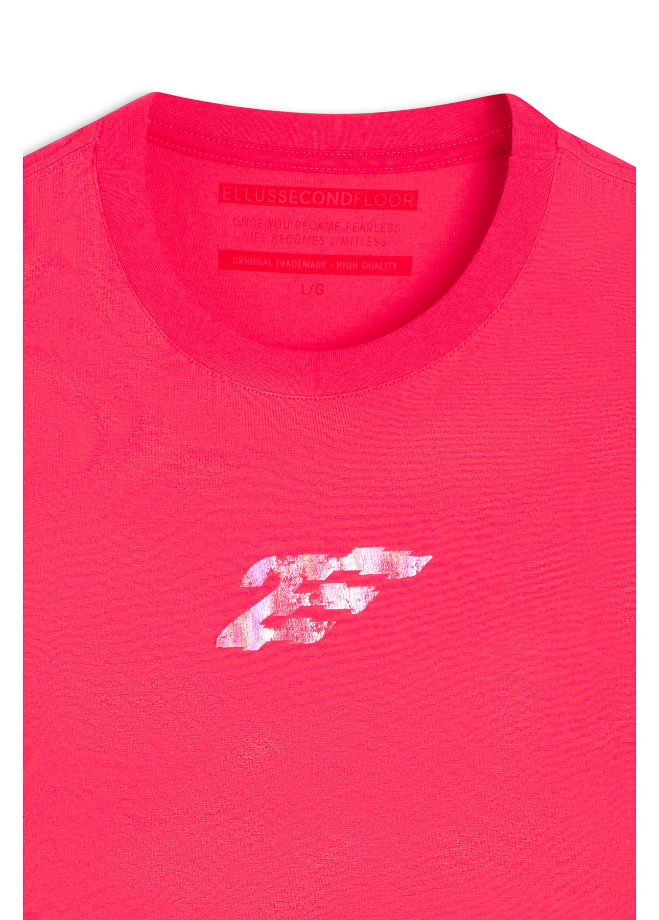 T-Shirt Cracked 2nd Floor Classic Magenta
