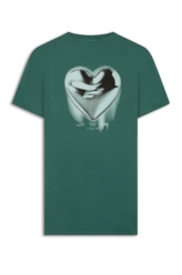 T-Shirt Cromo Heart Bottle