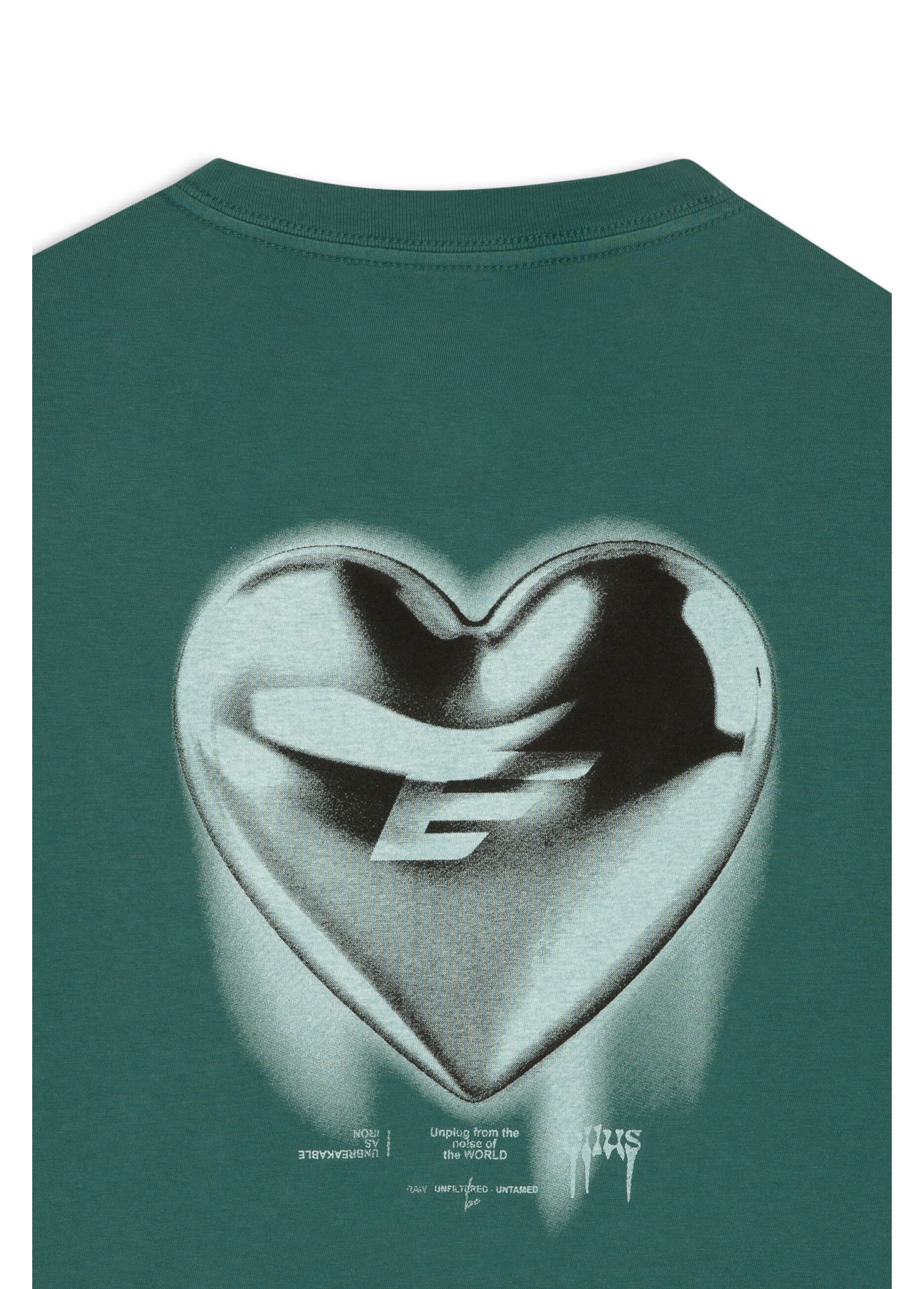 T-Shirt Cromo Heart Bottle