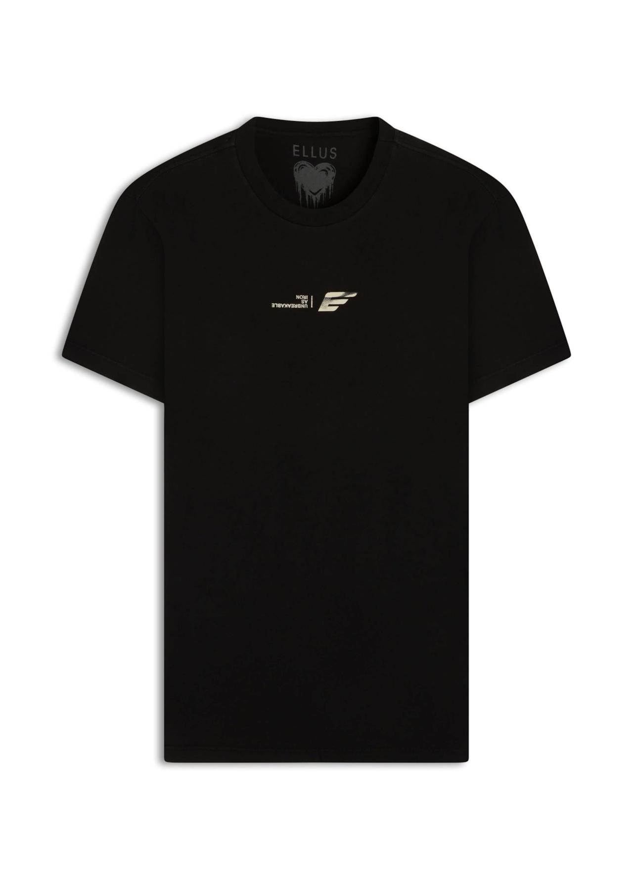 T-Shirt Cromo Heart Preto