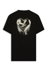 T-Shirt Cromo Heart Preto