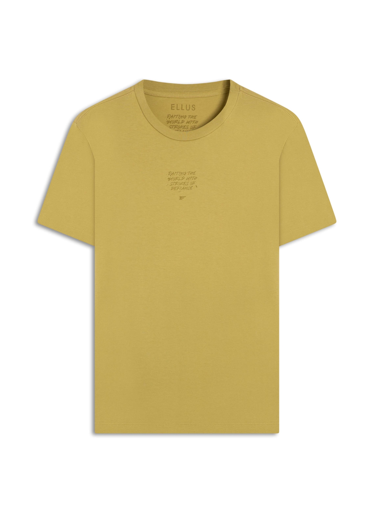 T-Shirt Defiance Classic Mostarda