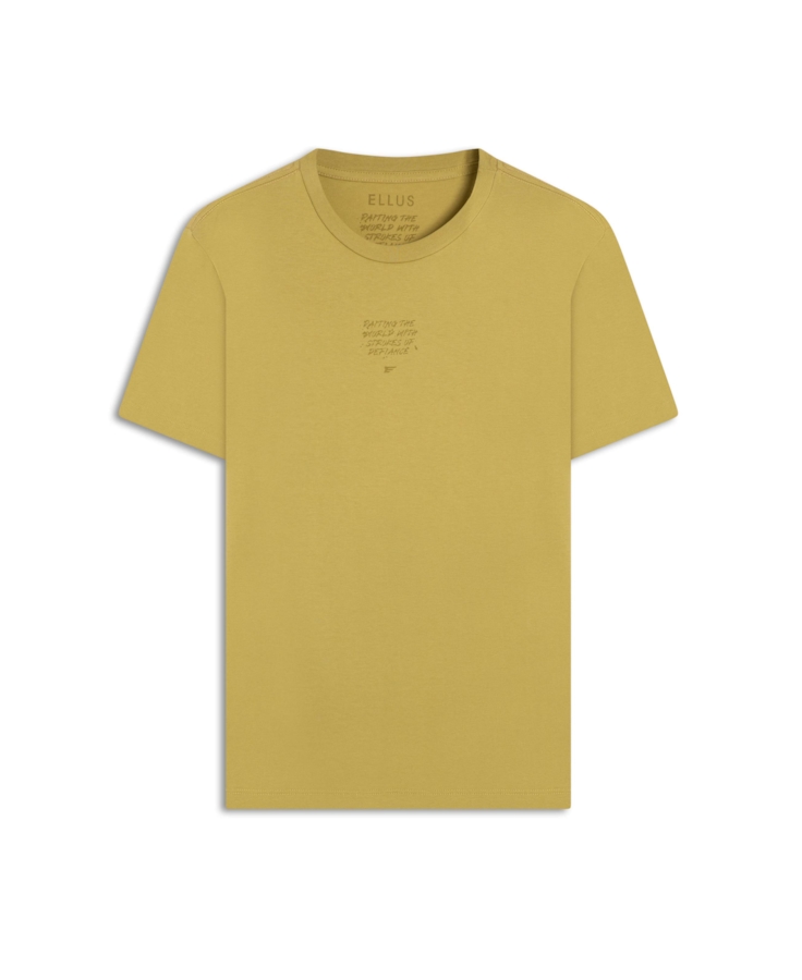 T-Shirt Defiance Classic Mostarda