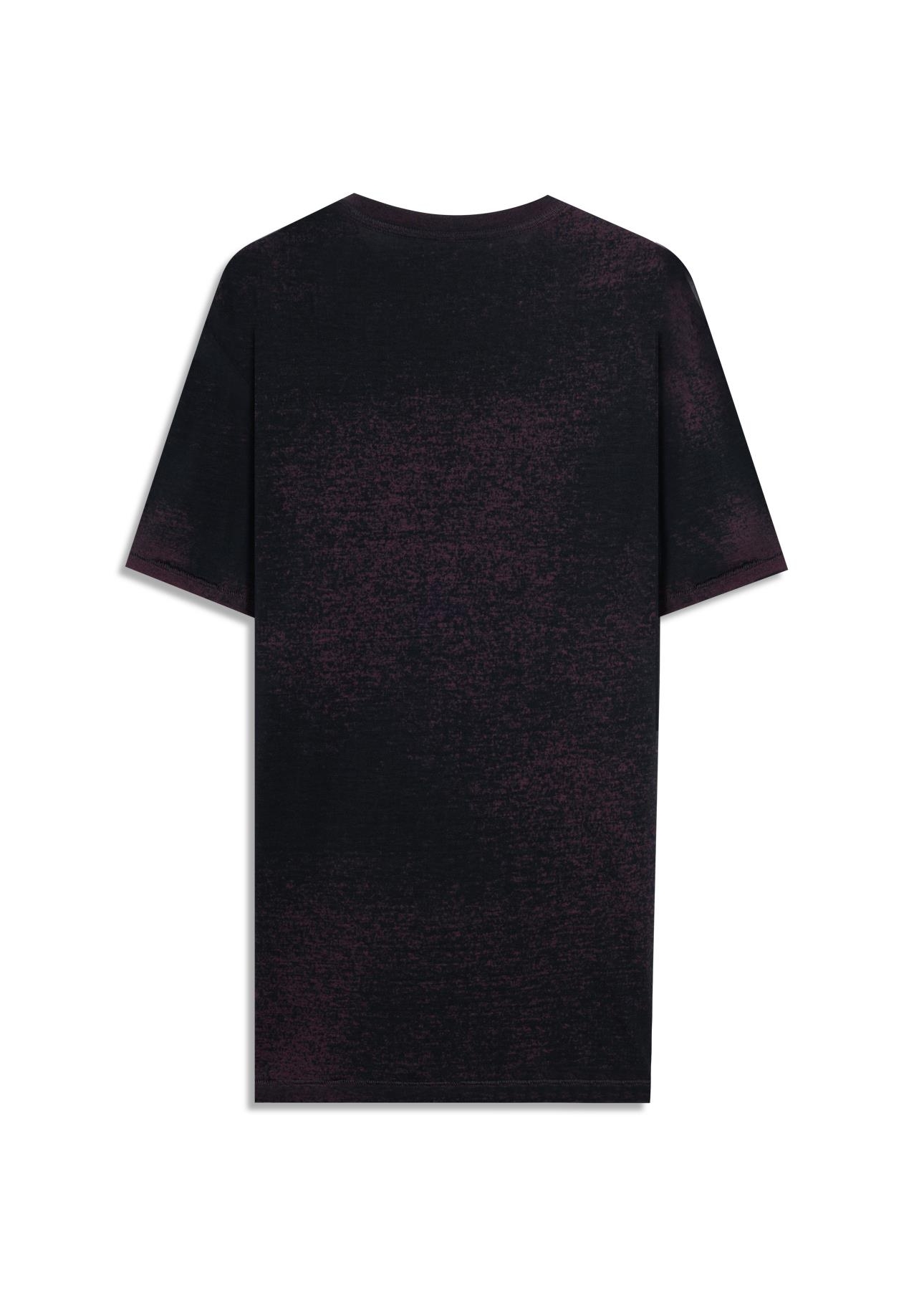T-Shirt Devore Ellus Moth Bordeaux