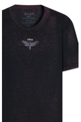 T-Shirt Devore Ellus Moth Bordeaux