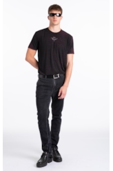 T-Shirt Devore Ellus Moth Bordeaux