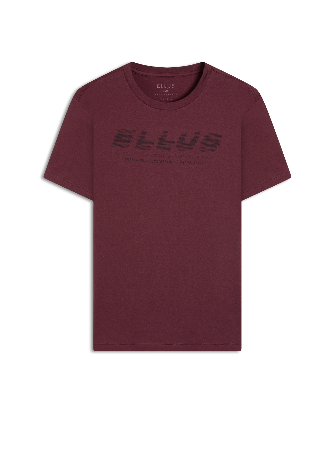 T-Shirt Distort Ther Nom Roxo