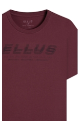 T-Shirt Distort Ther Nom Roxo