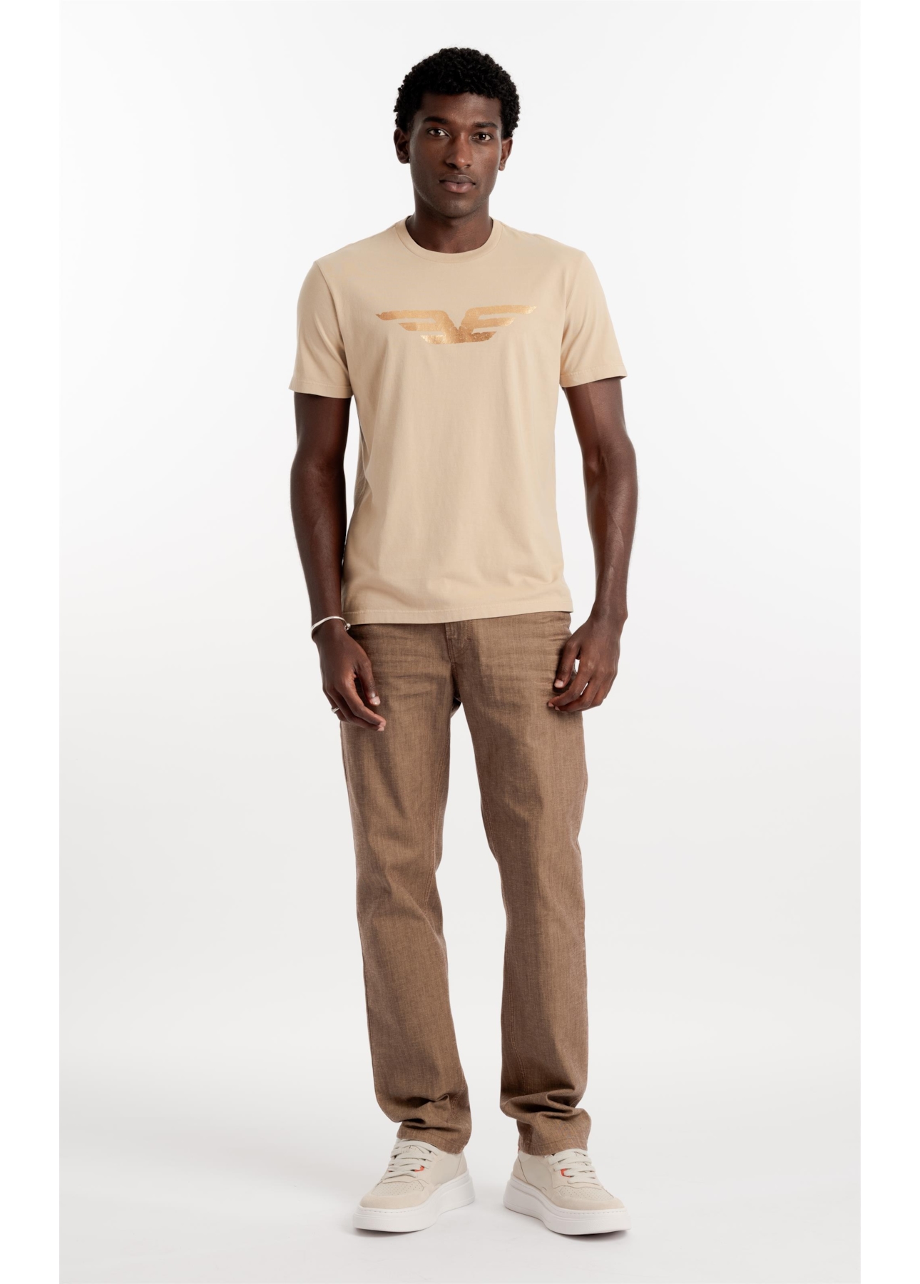 T-Shirt Easa Bronze Classic Palha