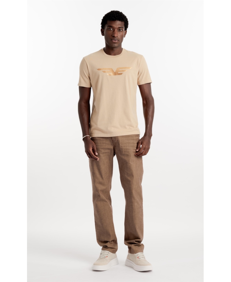 T-Shirt Easa Bronze Classic Palha