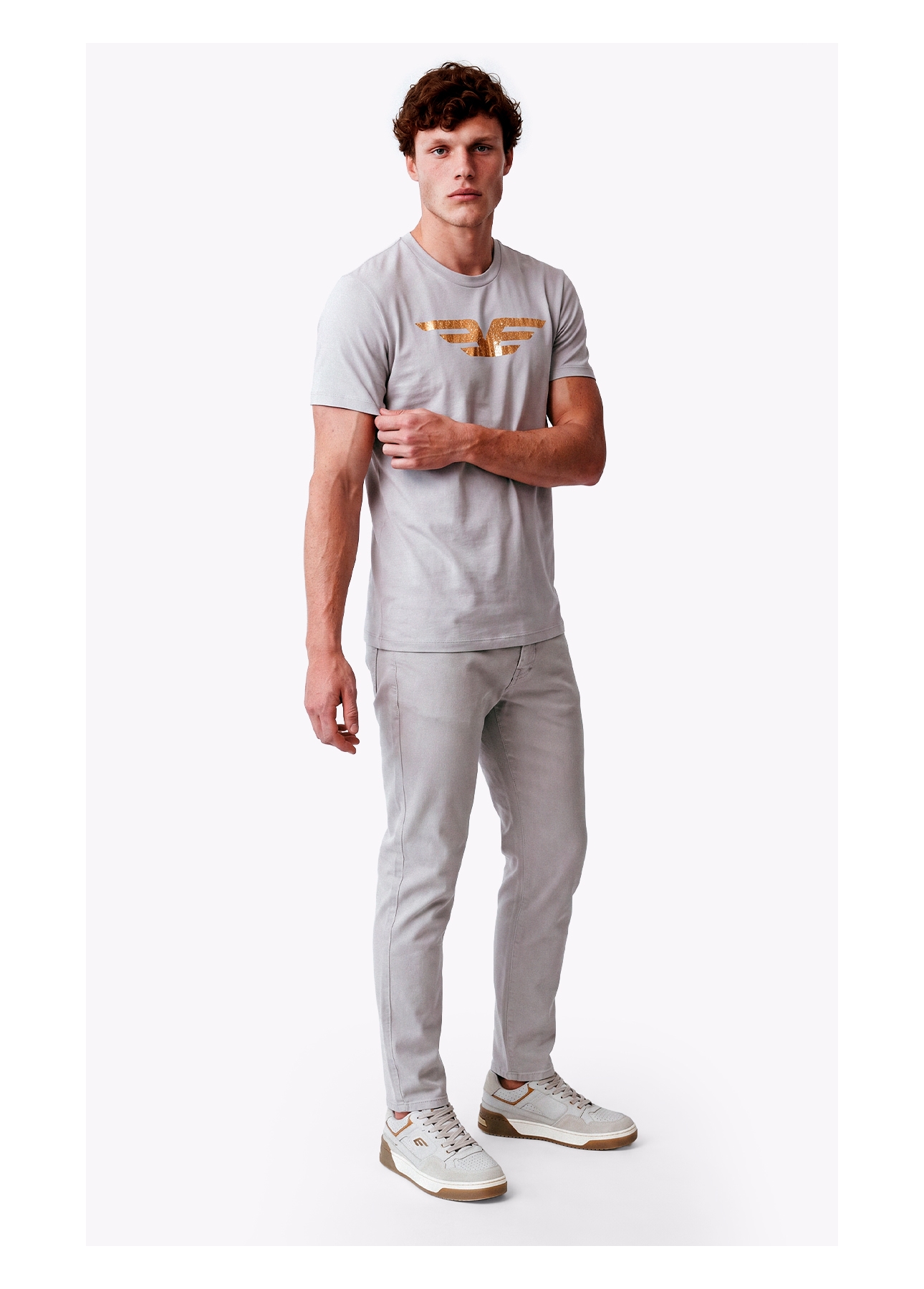 T-Shirt Easa Classic Prata