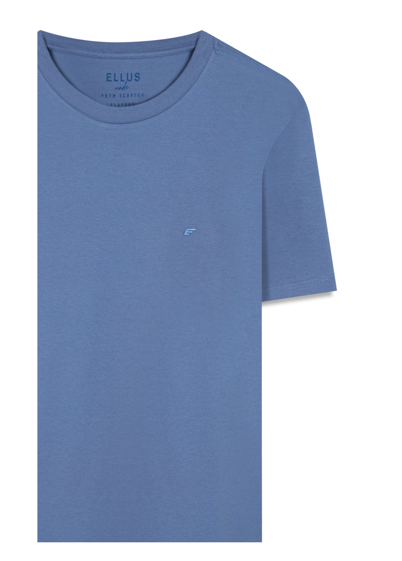 T-Shirt  Easa Duocolor Classic Azul Jeans