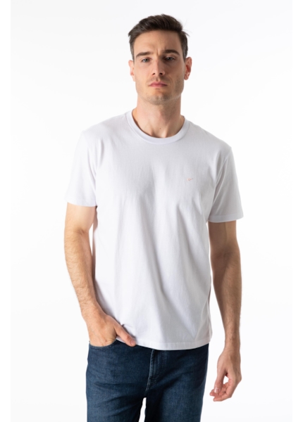 T-Shirt  Easa Duocolor Classic Branco