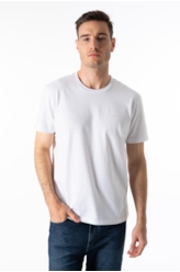T-Shirt  Easa Duocolor Classic Branco
