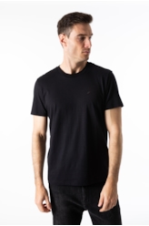T-Shirt  Easa Duocolor Classic Preto