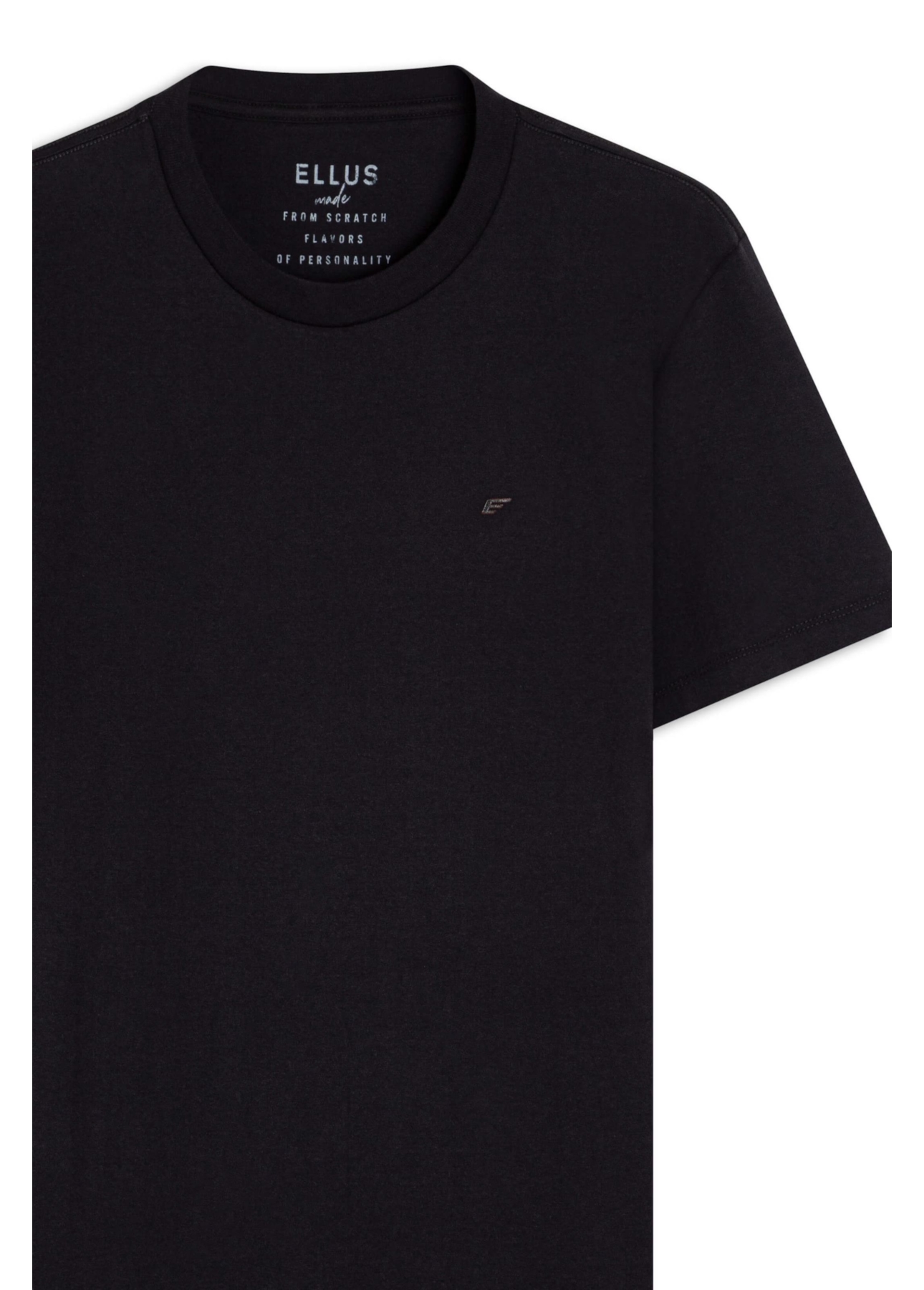 T-Shirt  Easa Duocolor Classic Preto