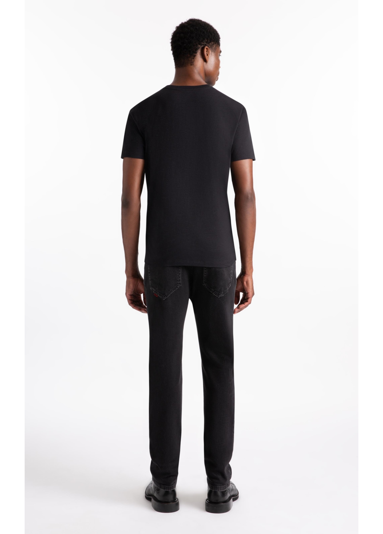 T-Shirt Easa Flor Preto