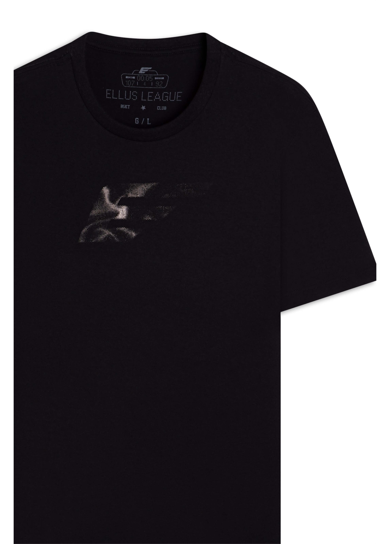 T-Shirt  Easa Foil Classic Preto