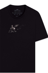 T-Shirt  Easa Foil Classic Preto