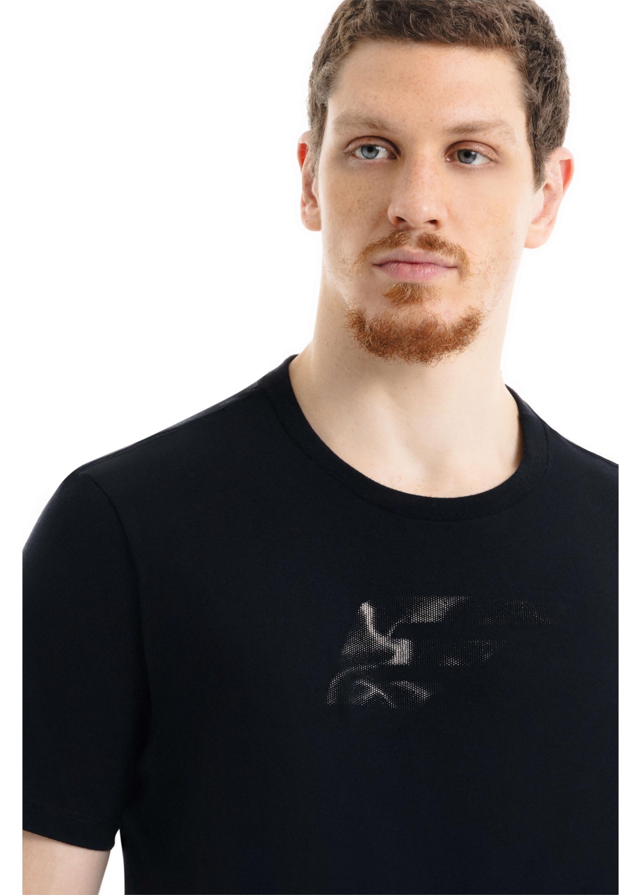 T-Shirt  Easa Foil Classic Preto