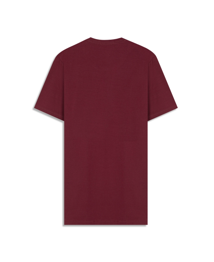 T-Shirt Easa Outline Classic Bordeaux