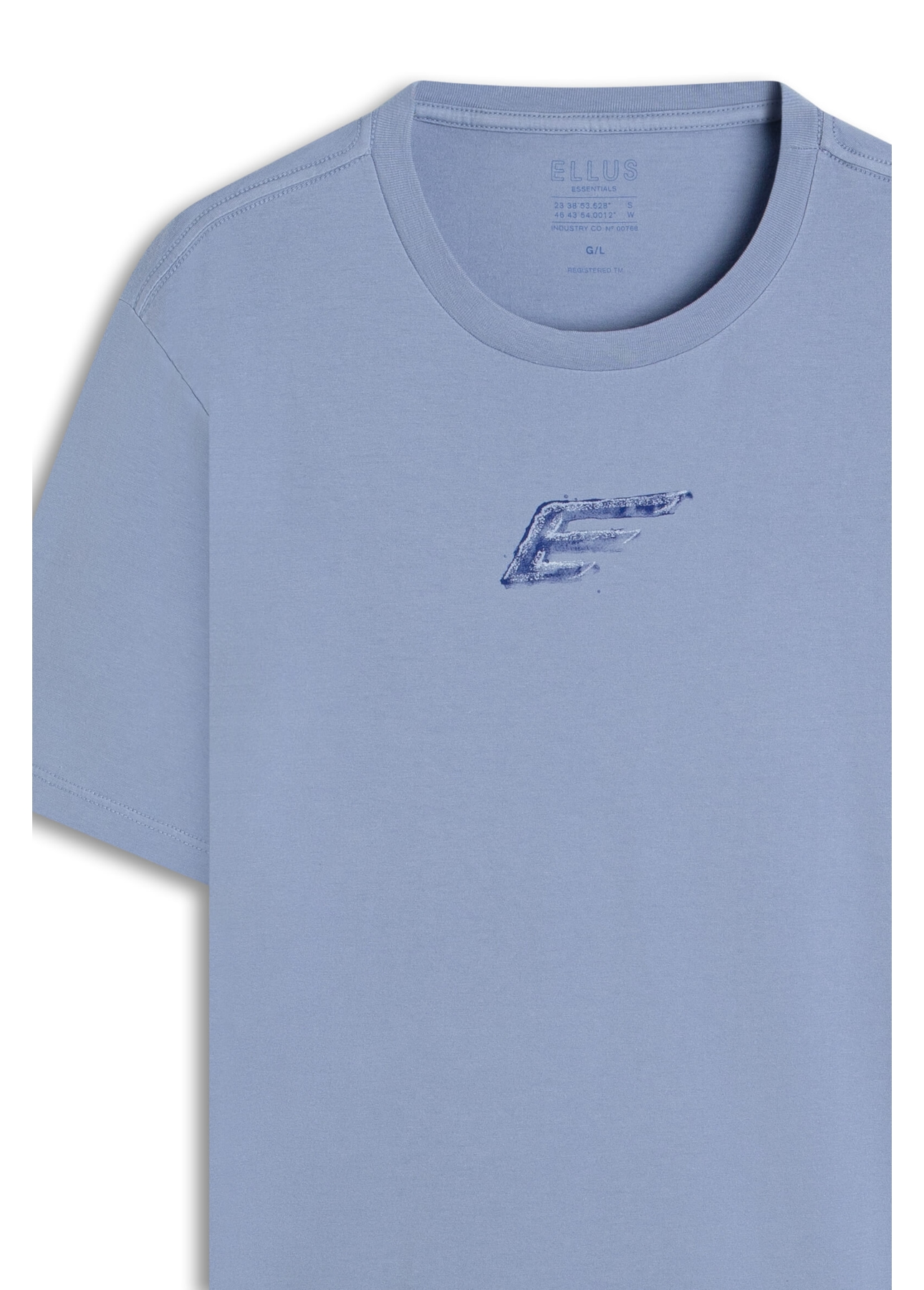 T-Shirt Easa Paint Classic Azul Seco
