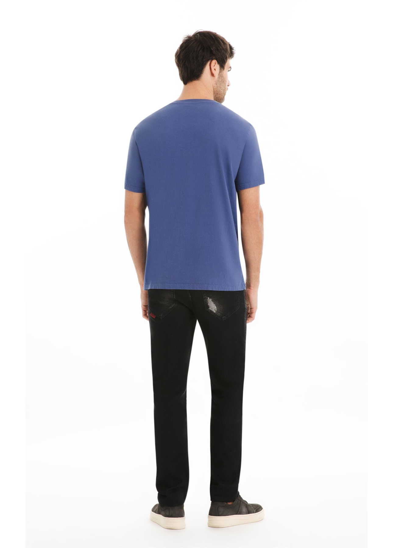 T-Shirt Ellus Aquarela Classic Azul Jeans