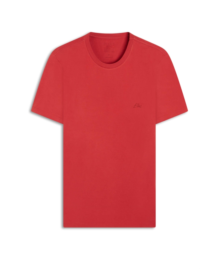 T-Shirt Ellus Aquarela Classic Cereja