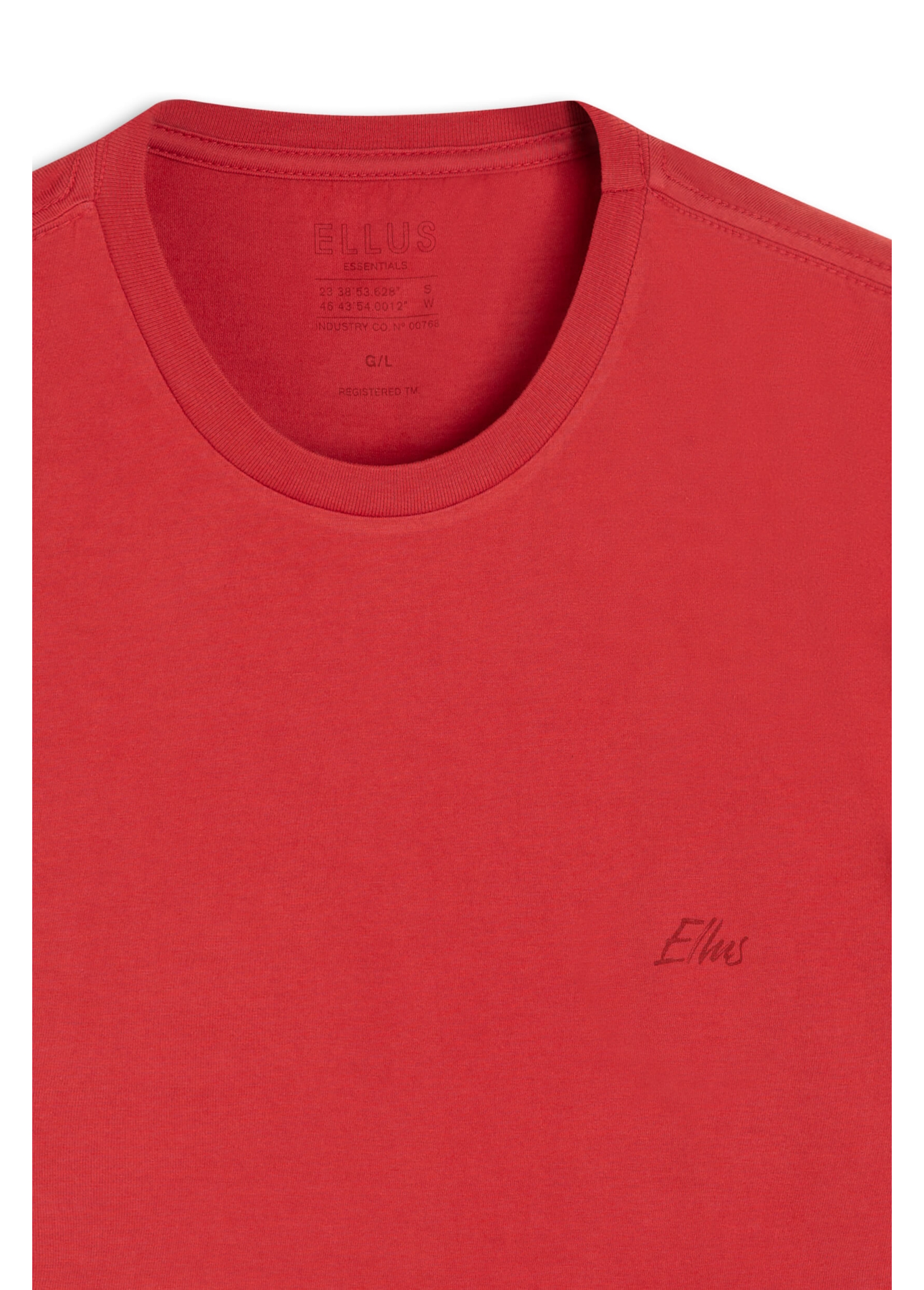 T-Shirt Ellus Aquarela Classic Cereja