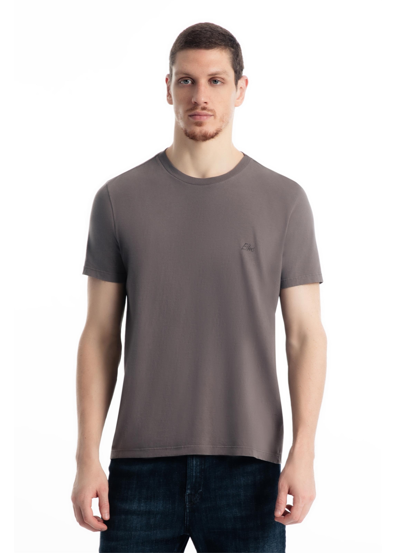 T-Shirt Ellus Aquarela Classic Marrom