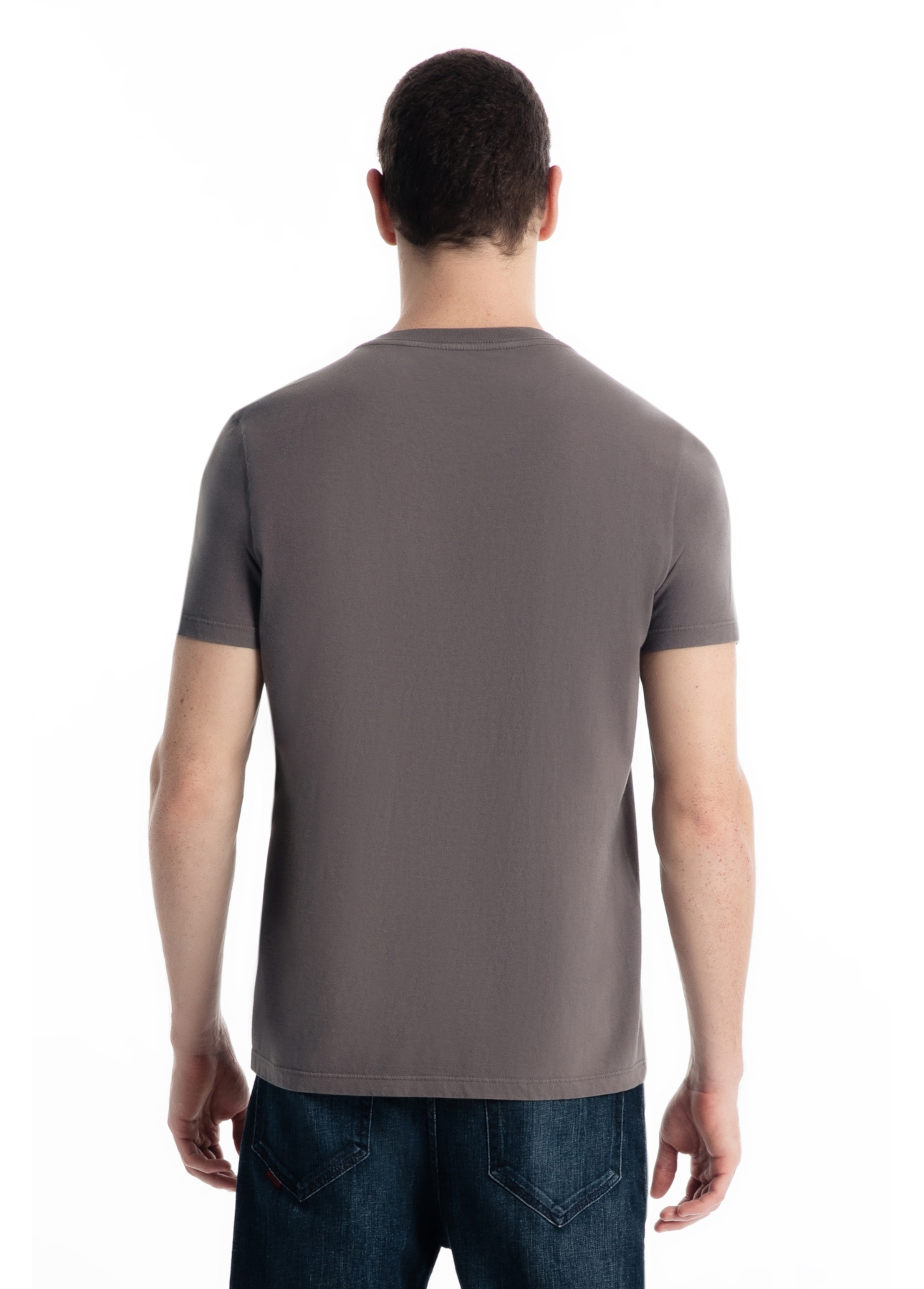 T-Shirt Ellus Aquarela Classic Marrom
