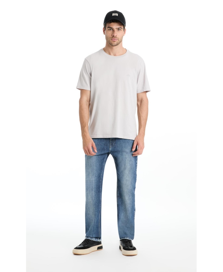 T-Shirt Ellus Aquarela Classic Prata .)