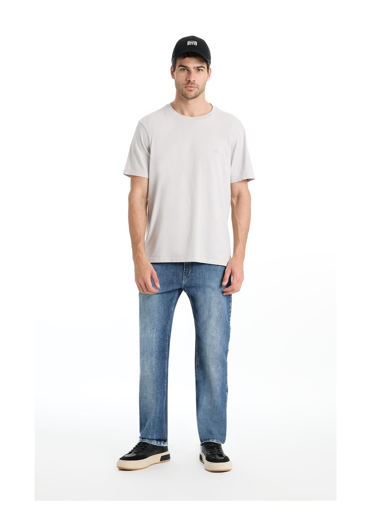 T-Shirt Ellus Aquarela Classic Prata .)