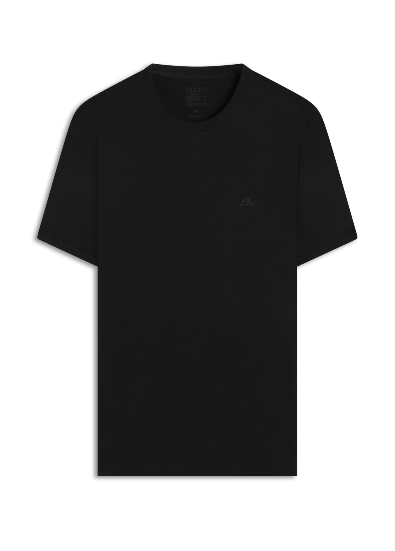 T-Shirt Ellus Aquarela Classic Preto