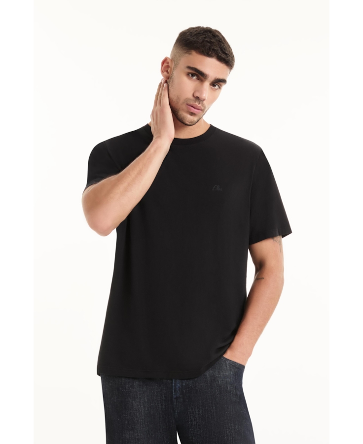 T-Shirt Ellus Aquarela Classic Preto