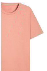 T-Shirt Ellus Aquarela Classic Rosa Dusty