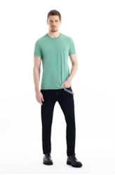 T-Shirt Ellus Aquarela Classic Verde Maca