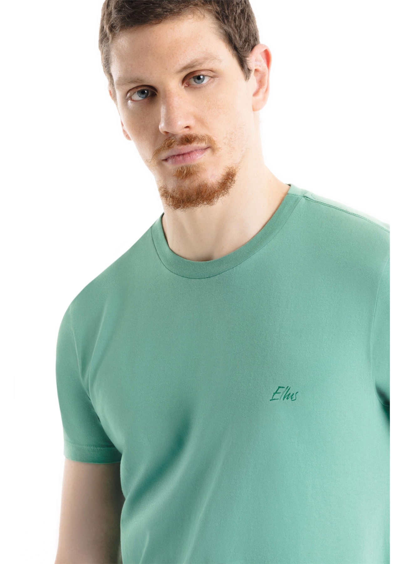 T-Shirt Ellus Aquarela Classic Verde Maca