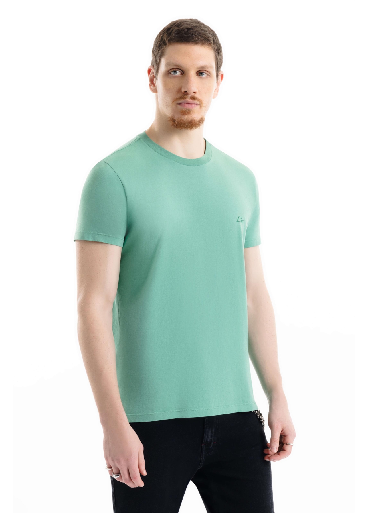 T-Shirt Ellus Aquarela Classic Verde Maca