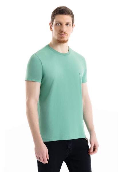 T-Shirt Ellus Aquarela Classic Verde Maca