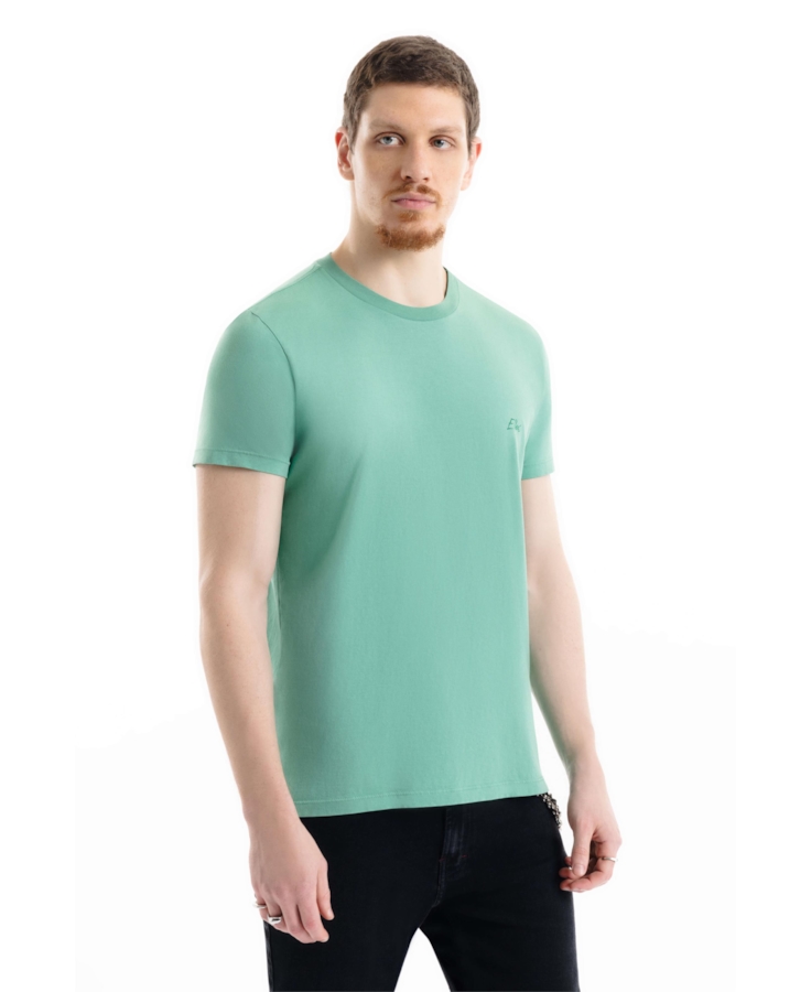 T-Shirt Ellus Aquarela Classic Verde Maca