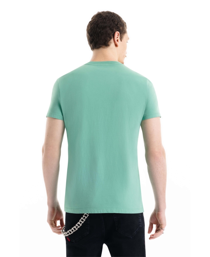 T-Shirt Ellus Aquarela Classic Verde Maca