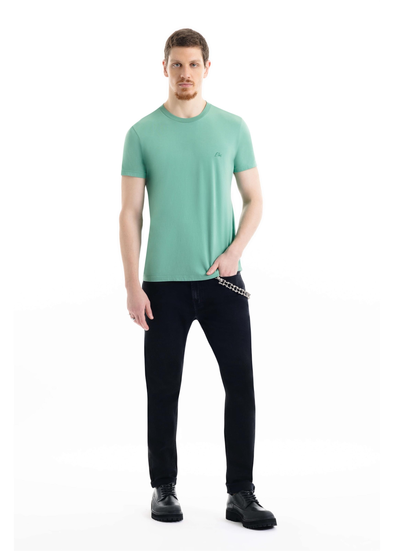 T-Shirt Ellus Aquarela Classic Verde Maca