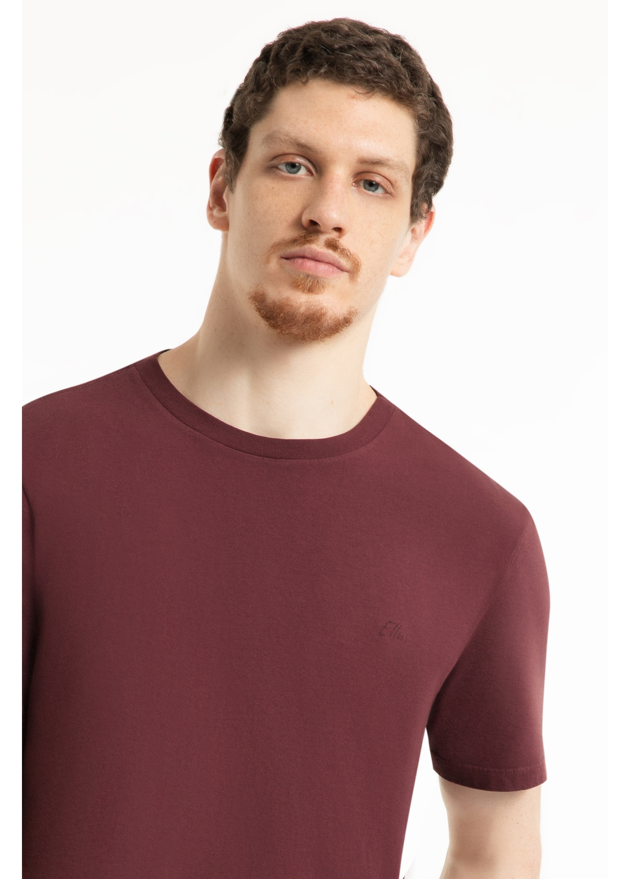 T-Shirt Ellus Aquarela Classic Vinho
