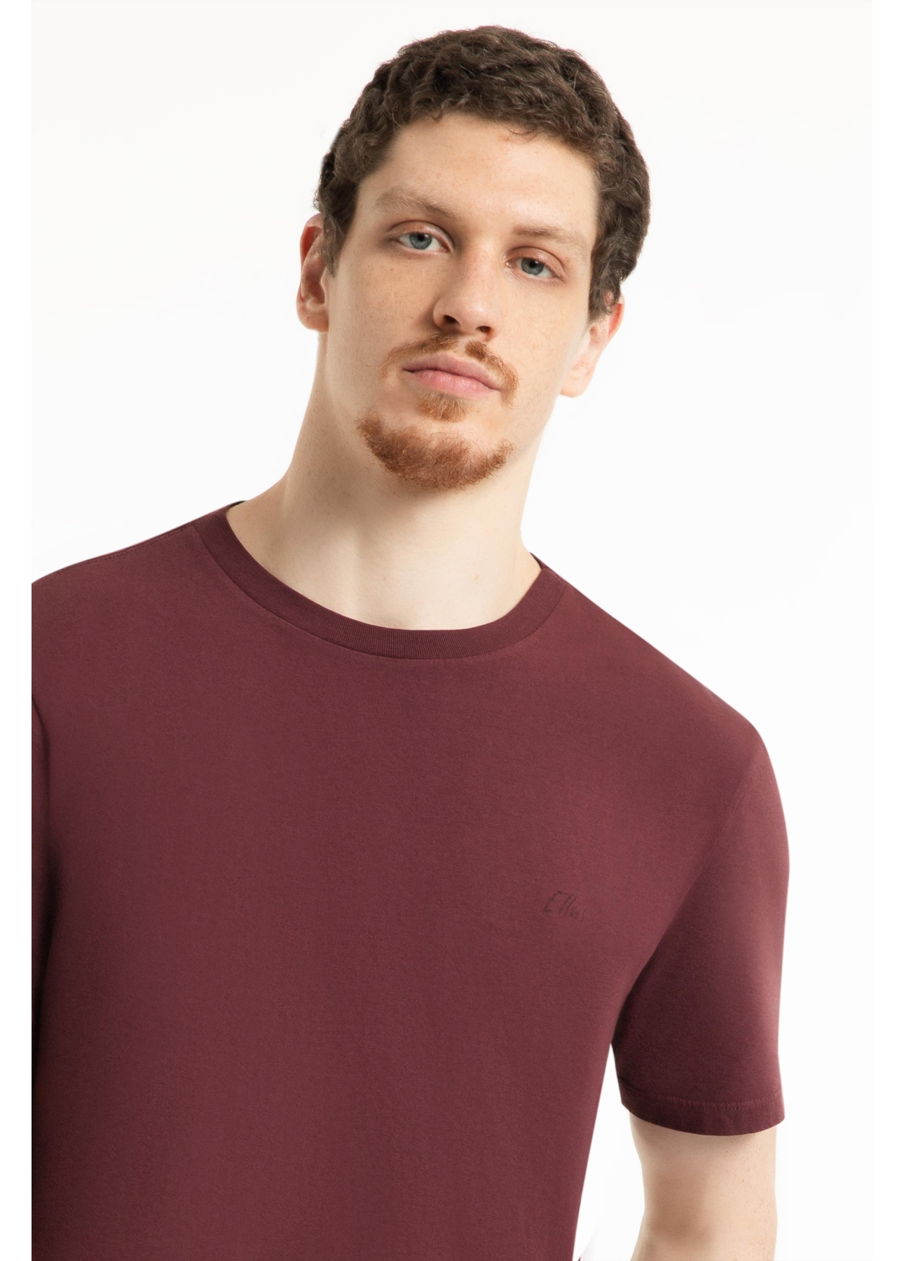 T-Shirt Ellus Aquarela Classic Vinho