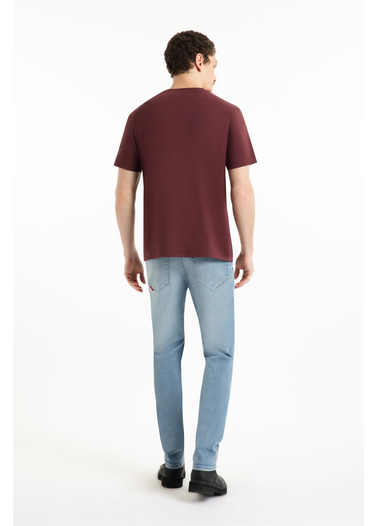 T-Shirt Ellus Aquarela Classic Vinho