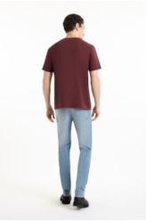 T-Shirt Ellus Aquarela Classic Vinho