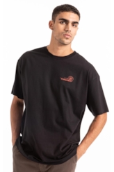 T-Shirt Ellus Crew Over Preto